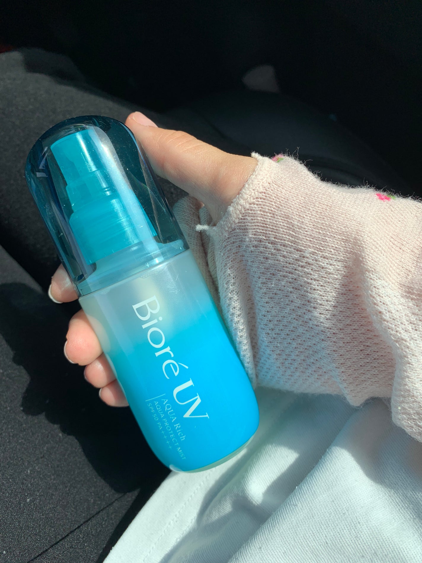 ビオレUV アクアリッチ アクアプロテクトミスト/ビオレ/日焼け止めミスト・スプレーを使ったクチコミ(1枚目)