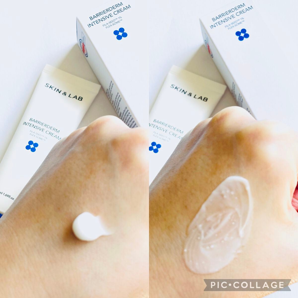 バリアダームモイストクリーム/SKIN&LAB/フェイスクリームを使ったクチコミ(2枚目)