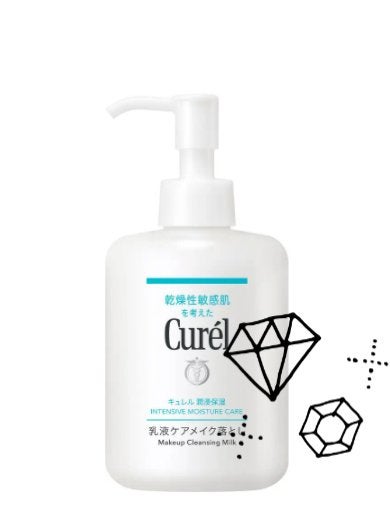 キュレル 潤浸保湿 乳液ケアメイク落とし/キュレル/ミルククレンジングを使ったクチコミ(1枚目)