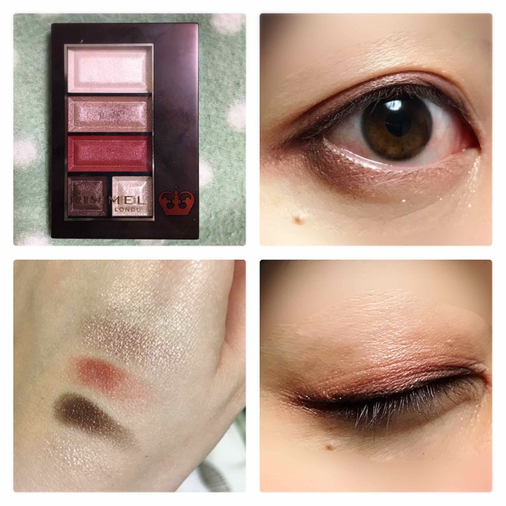 ショコラスウィート アイズ/リンメル ロンドン/アイシャドウパレットを使ったクチコミ(2枚目)