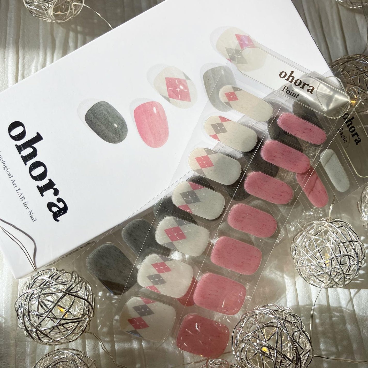 セミキュアジェルネイル(ハンド)/ohora/ネイルシールを使ったクチコミ(2枚目)