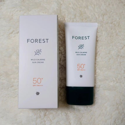 フォレスト マイルドカーミングサンクリーム/FoRest by Greenfinger/日焼け止めクリームを使ったクチコミ(1枚目)