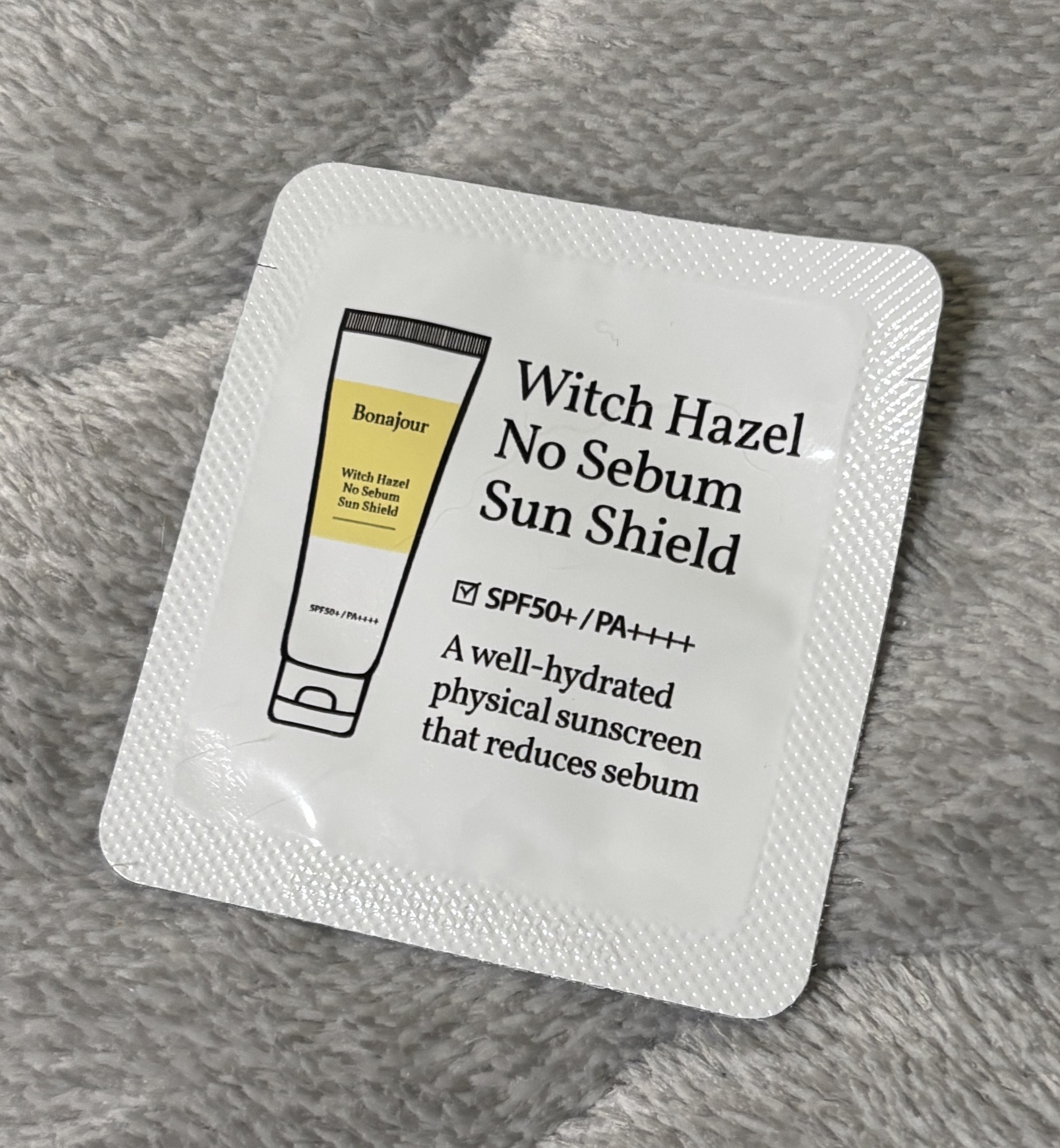 ウィッチハーゼル ノーセバムサンクリーム/Bonajour/日焼け止めクリームを使ったクチコミ（1枚目）