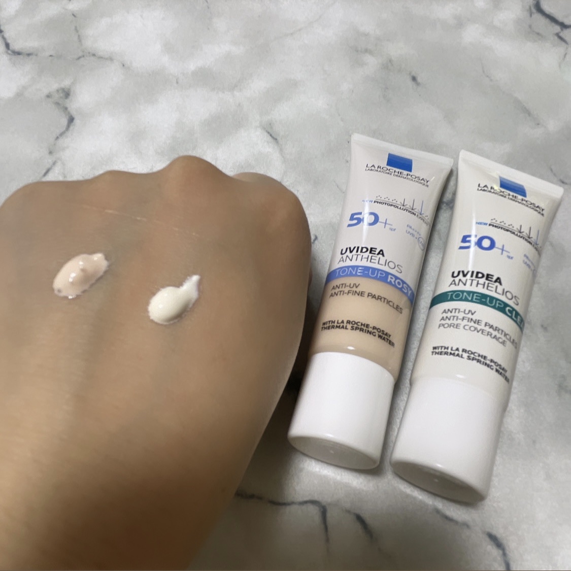 UVイデア XL プロテクショントーンアップ/ラ ロッシュ ポゼ/日焼け止めクリームを使ったクチコミ（2枚目）