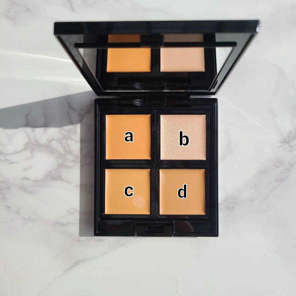 スキンリフレクト　フレッシュ コンシーラー 002 Beige/ADDICTION/パレットコンシーラーを使ったクチコミ（2枚目）