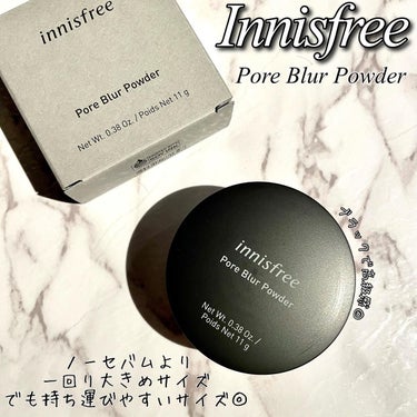 ポアブラー パウダー/innisfree/ルースパウダーを使ったクチコミ（2枚目）