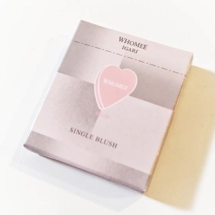 フーミー シングルブラッシュ/WHOMEE/パウダーチークを使ったクチコミ(2枚目)