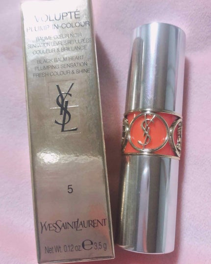 ヴォリュプテ プランプインカラー/YVES SAINT LAURENT BEAUTE/口紅を使ったクチコミ(1枚目)