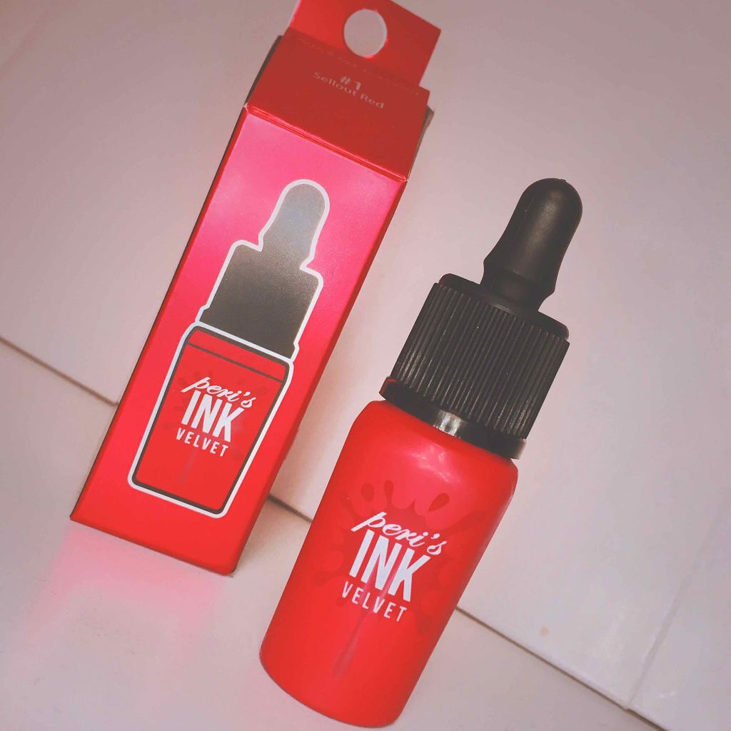 インク ベルベット/PERIPERA/口紅を使ったクチコミ(1枚目)