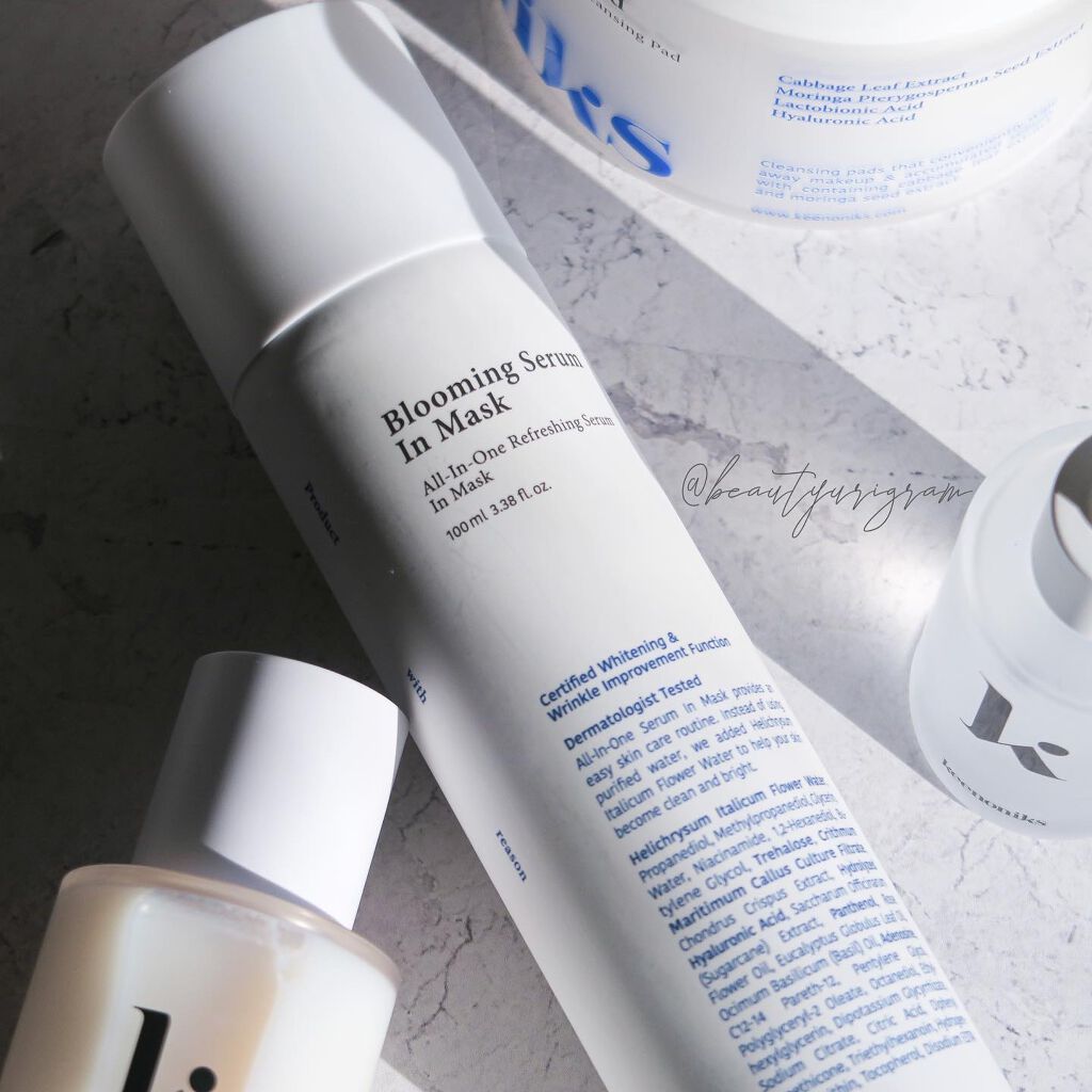 ブルーミングセラムマスク/keenoniks/その他スキンケアを使ったクチコミ（1枚目）