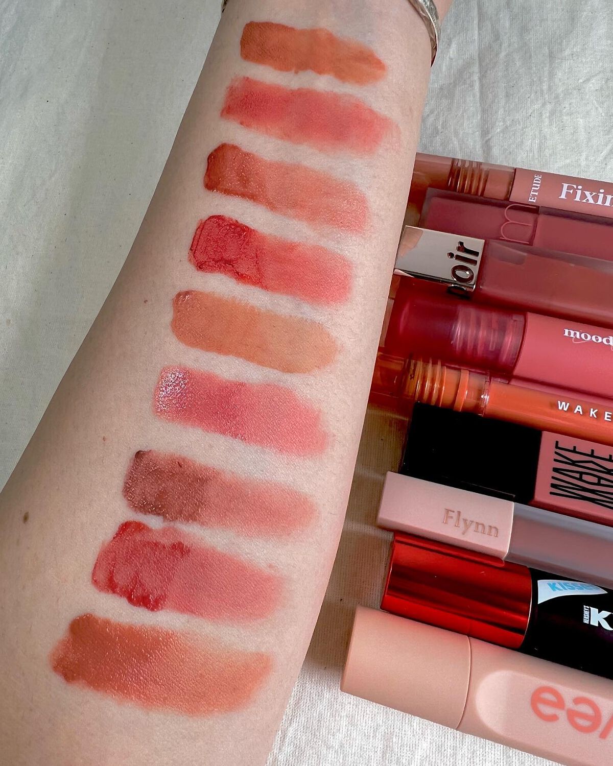 インク ムード マット ティント 01 コーラル大株主/PERIPERA/リップティントを使ったクチコミ（2枚目）