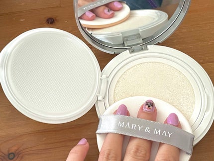 MARY&MAY ヴィーガンプライマーグロウ サンクリームのクチコミ「スタイルコリアン様よりスタコリアンバサダーにお選び頂き、5つの韓国コスメ(人間用)お試しさせて.....」(3枚目)