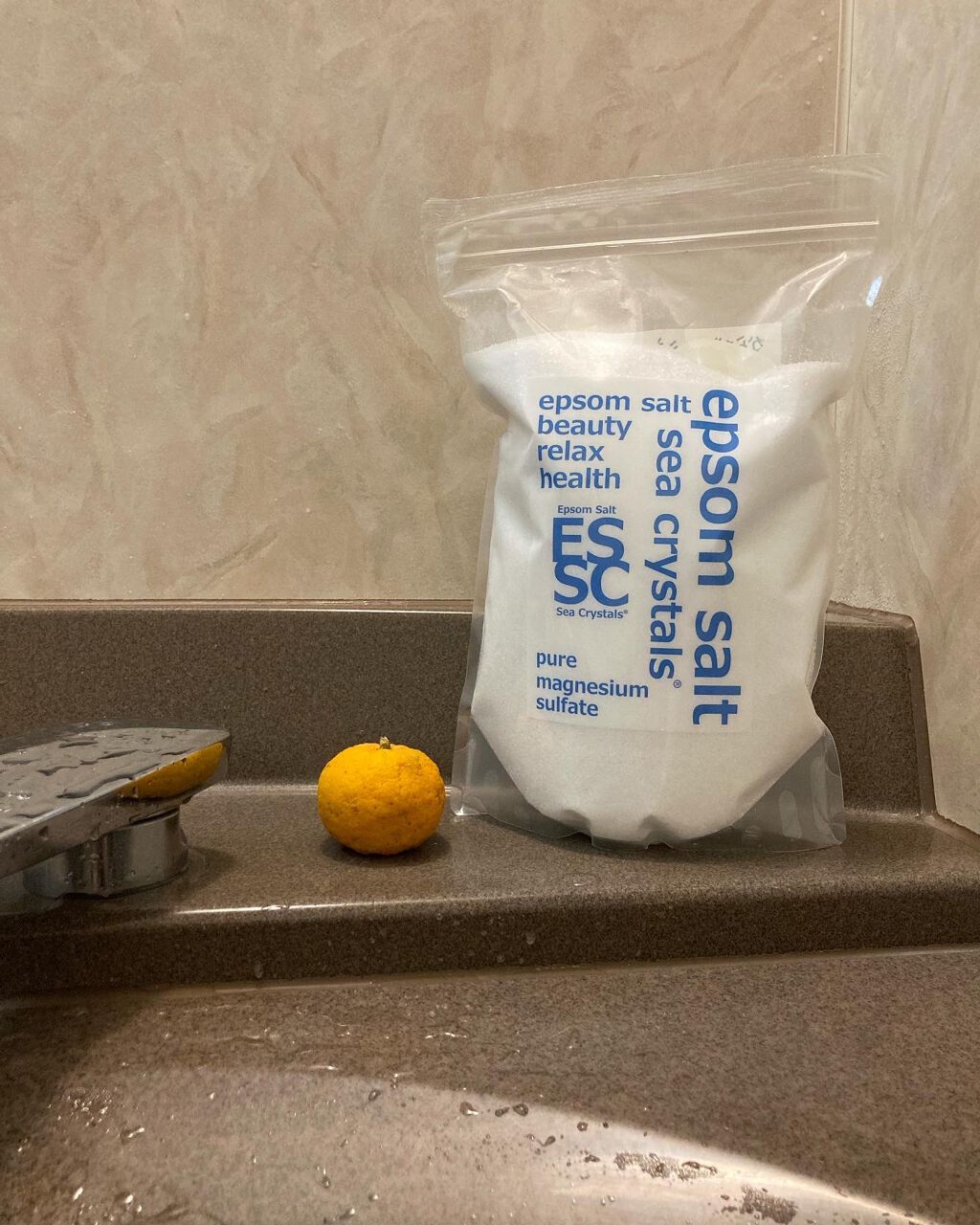 シークリスタルス エプソムソルト オリジナル/sea crystals/無機塩系入浴剤を使ったクチコミ（1枚目）