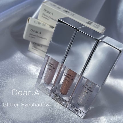 グリッターアイシャドウ/Dear.A/グリッターを使ったクチコミ(1枚目)