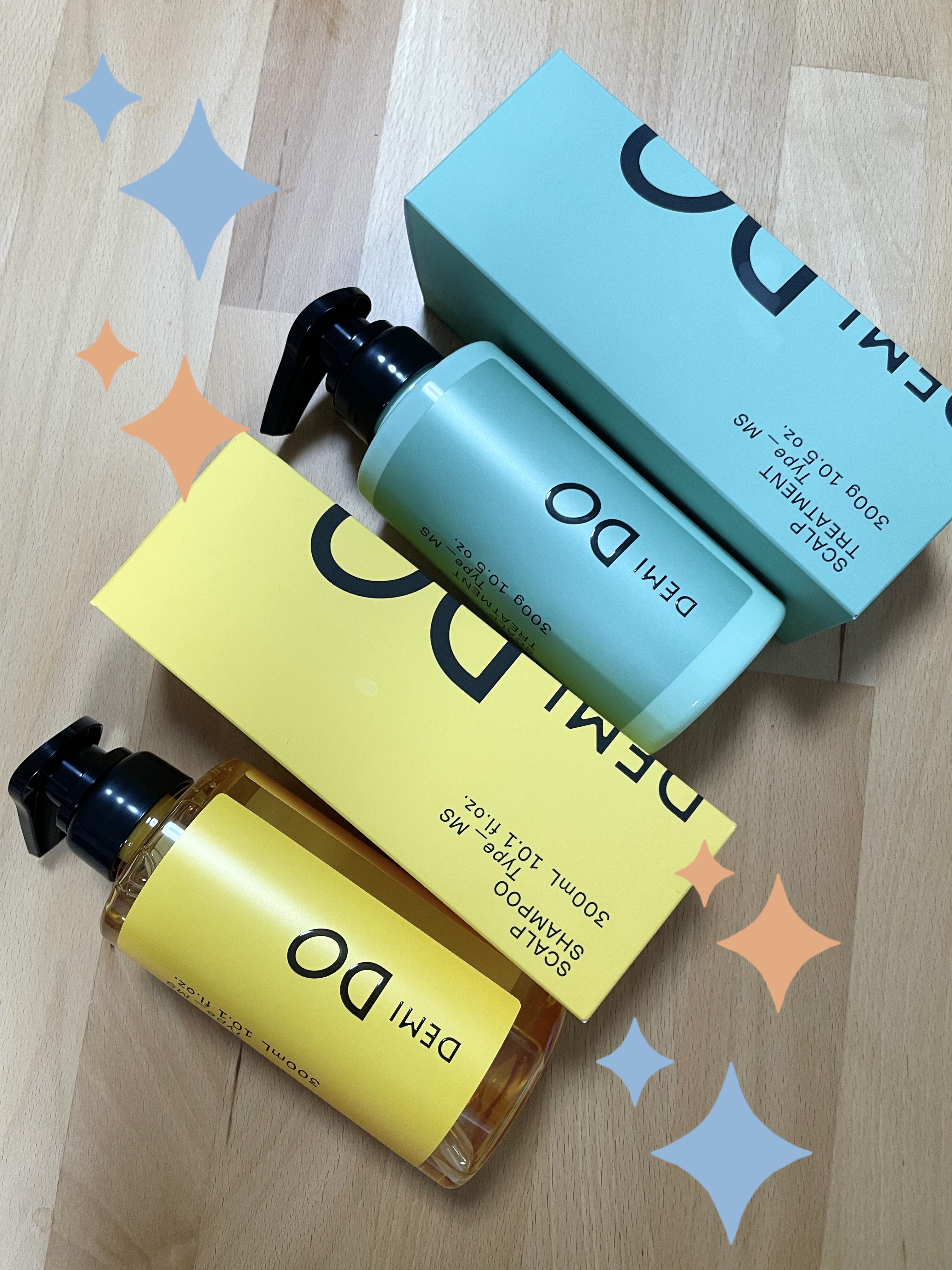 スカルプシャンプー/ トリートメント タイプ MS トリートメント 300g/DEMI DO/サロンシャンプーを使ったクチコミ（1枚目）