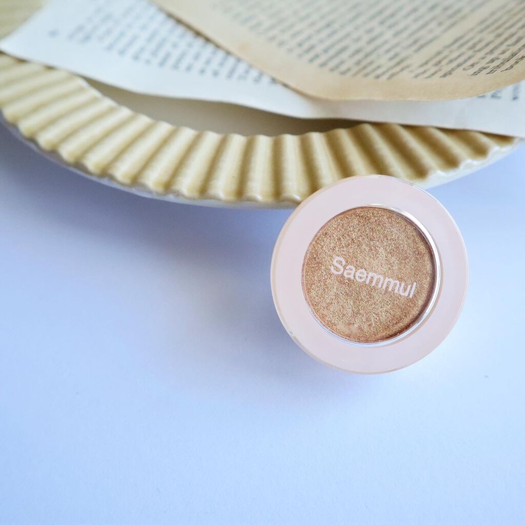 シングルアイシャドウ/the SAEM/単色アイシャドウを使ったクチコミ（1枚目）