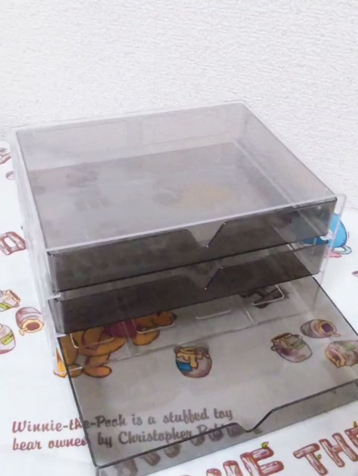 3段式クリアーケース/DAISO/その他化粧小物を使ったクチコミ(1枚目)