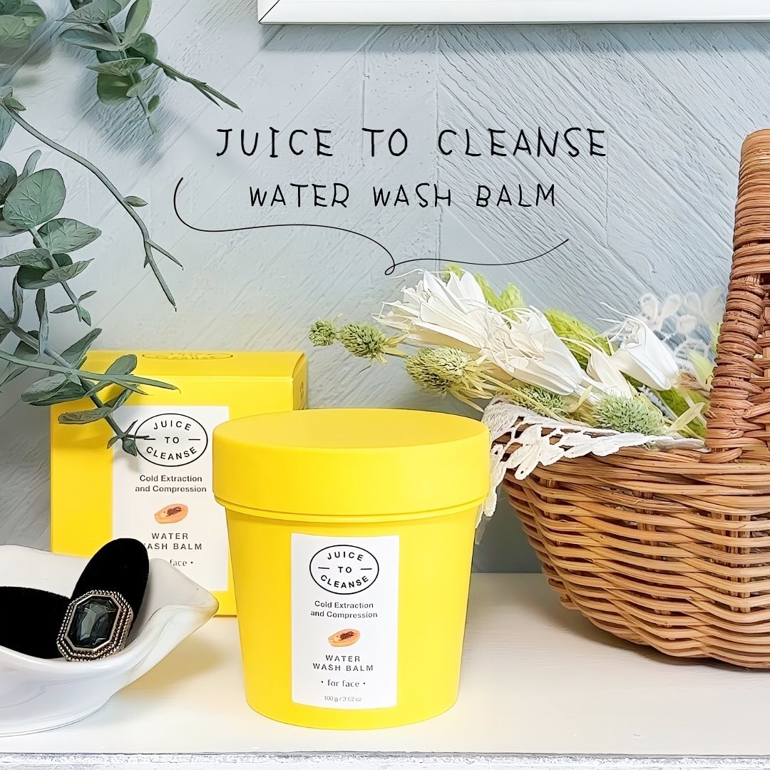 ウォーターウォッシュバーム/JUICE TO CLEANSE/スクラブ・ゴマージュを使ったクチコミ（1枚目）