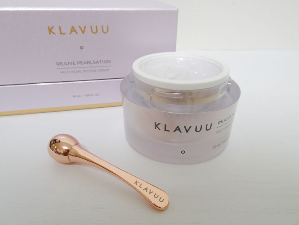 レジュブパールセーションマルチペプチドクリーム/KLAVUU/フェイスクリームを使ったクチコミ(3枚目)