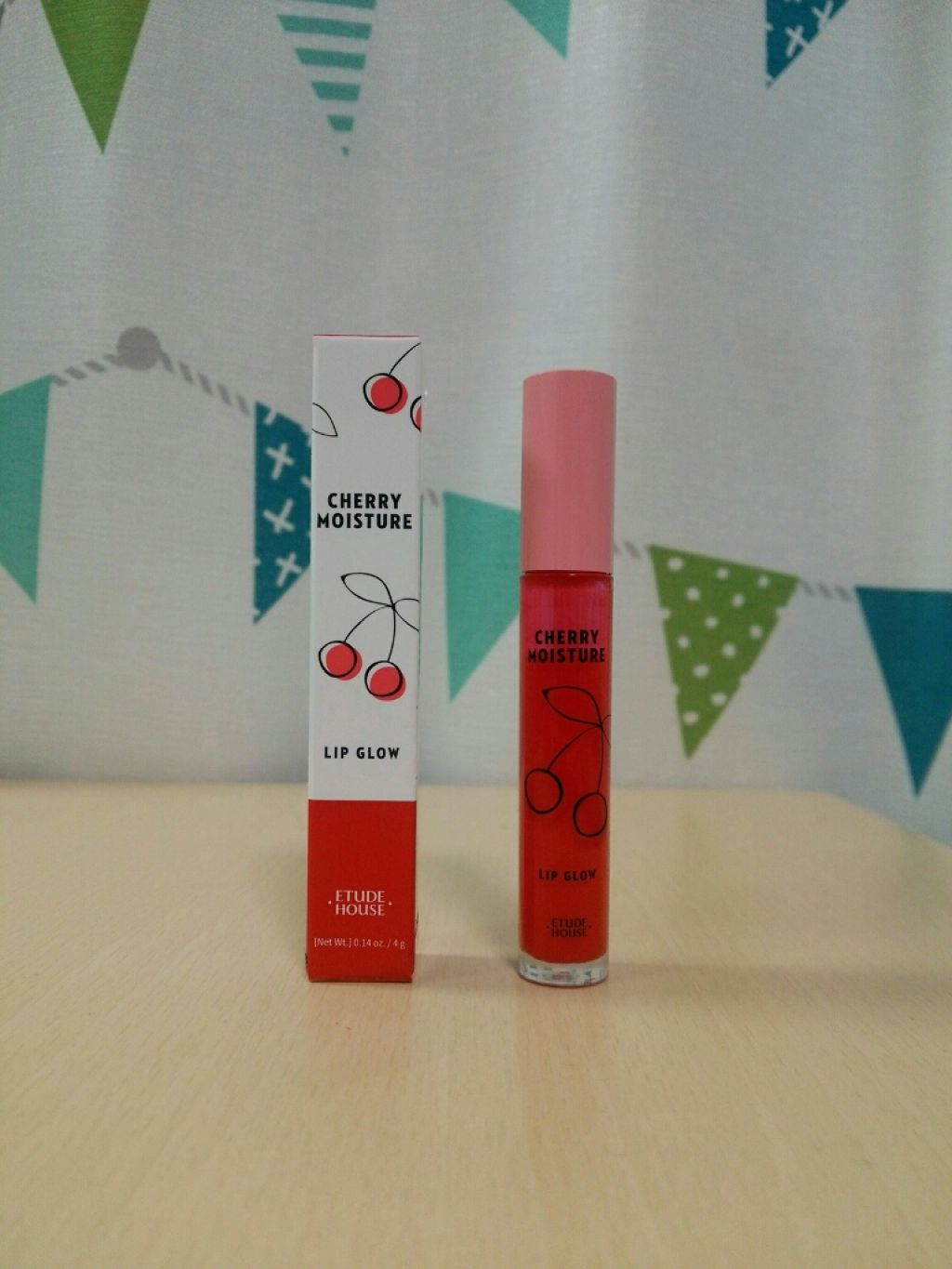 チェリーモイスチャー リップグロウ/ETUDE/リップグロスを使ったクチコミ(1枚目)