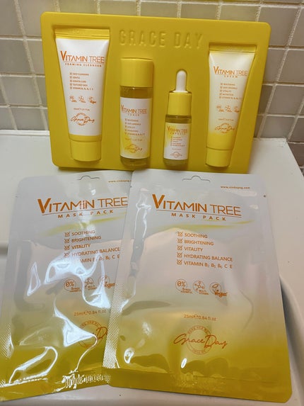 ビタミンツリースペシャルキット/GRACEDAY/スキンケアキットを使ったクチコミ(1枚目)