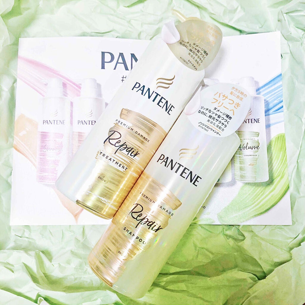 プレミアム ダメージ リペアー シャンプー/トリートメント/パンテーン/シャンプー・コンディショナーを使ったクチコミ(1枚目)