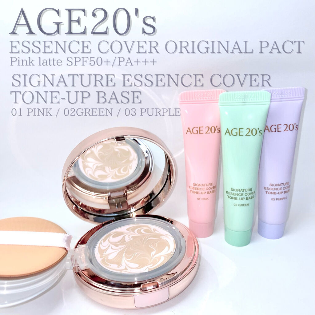 ORIGINAL ESSENCE COVER PACT/AGE20’s/クッションファンデーションを使ったクチコミ（2枚目）
