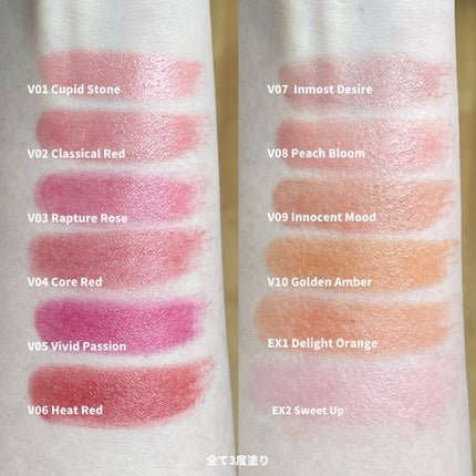 ルージュスターヴァイブラント/KANEBO/口紅を使ったクチコミ(5枚目)