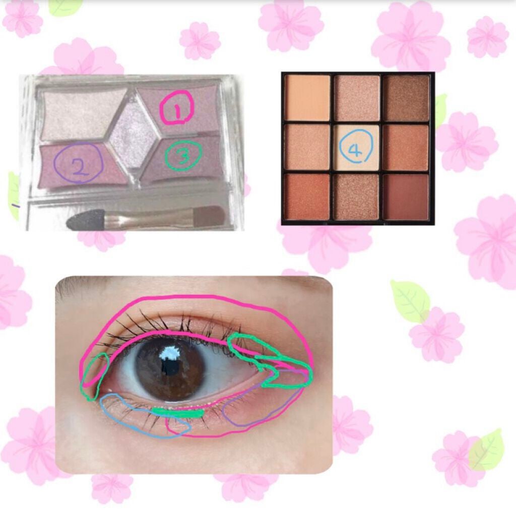 【旧品】パーフェクトスタイリストアイズ/キャンメイク/アイシャドウパレットを使ったクチコミ(2枚目)