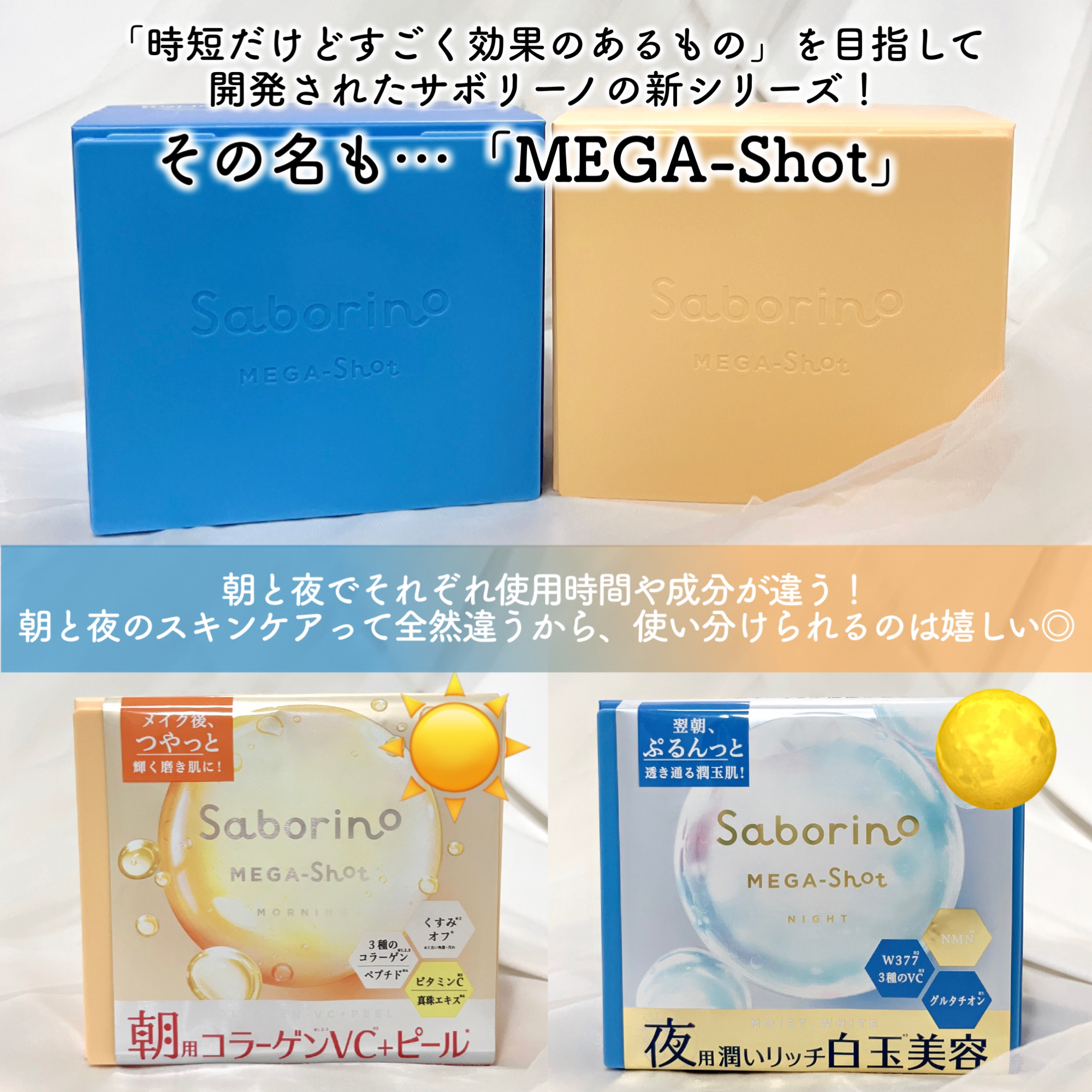 サボリーノ メガショット 朝用ツヤピールマスク CC/サボリーノ/シートマスク・パックを使ったクチコミ（2枚目）