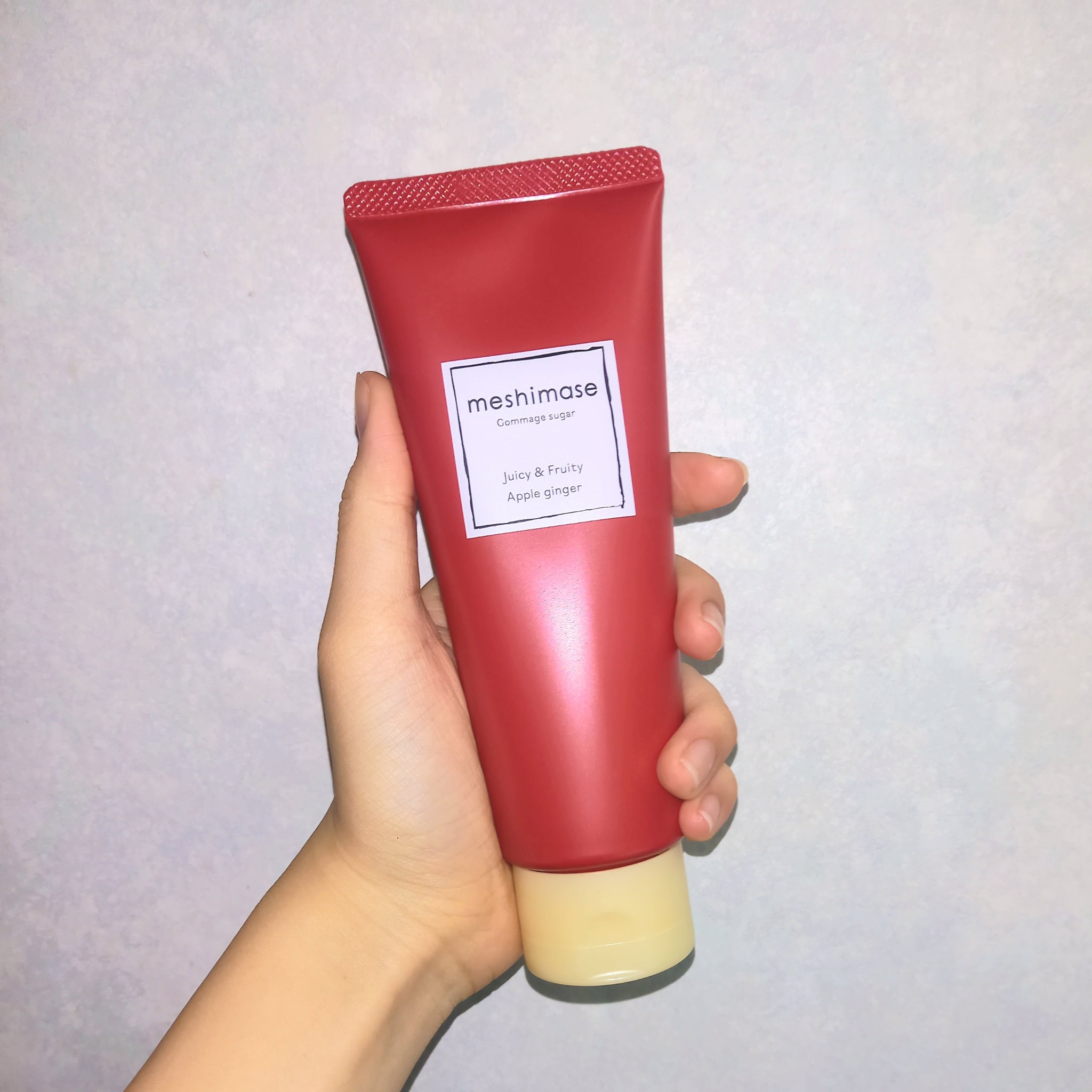 ゴマージュシュガー アップルジンジャー/meshimase/ボディスクラブを使ったクチコミ（2枚目）