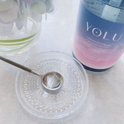 カームナイトリペアシャンプー/トリートメント/YOLU/市販シャンプーを使ったクチコミ(3枚目)