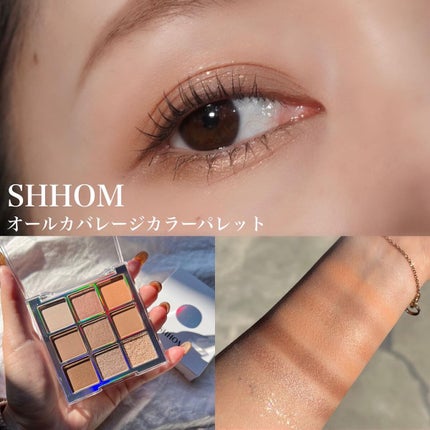 オールカバレージカラーパレット/SHHOM/アイシャドウパレットを使ったクチコミ(1枚目)