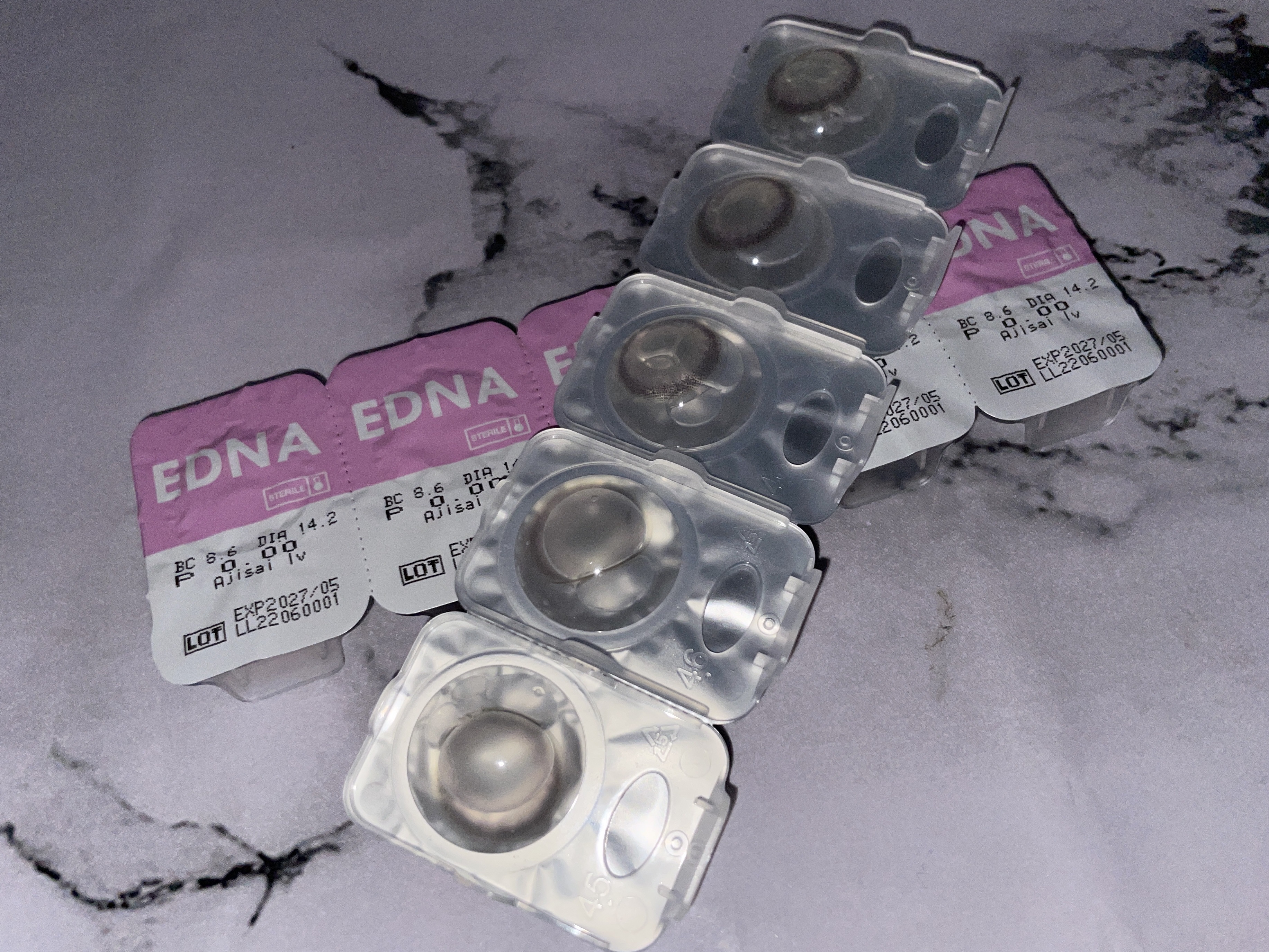 EDNA 1day/EDNA/ワンデー（１DAY）カラコンを使ったクチコミ（1枚目）