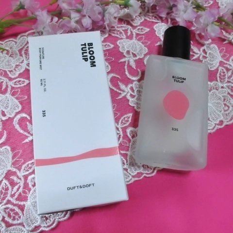 シグネチャーボディパフュームミスト BLOOM TULIP/DUFT&DOFT/香水(レディース)を使ったクチコミ（2枚目）