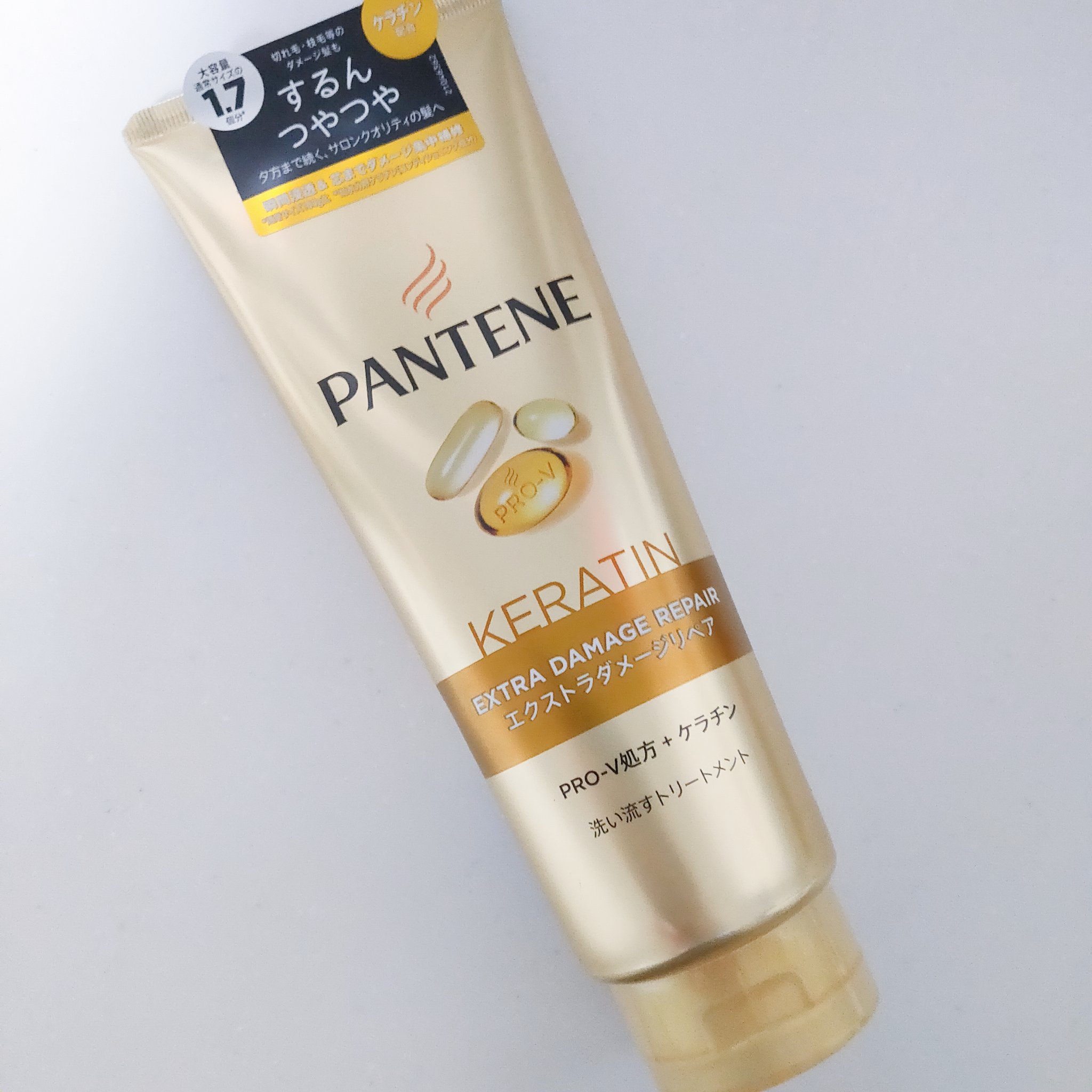 エクストラダメージリペア 洗い流すトリートメント 300g/パンテーン/洗い流すヘアトリートメントを使ったクチコミ（1枚目）