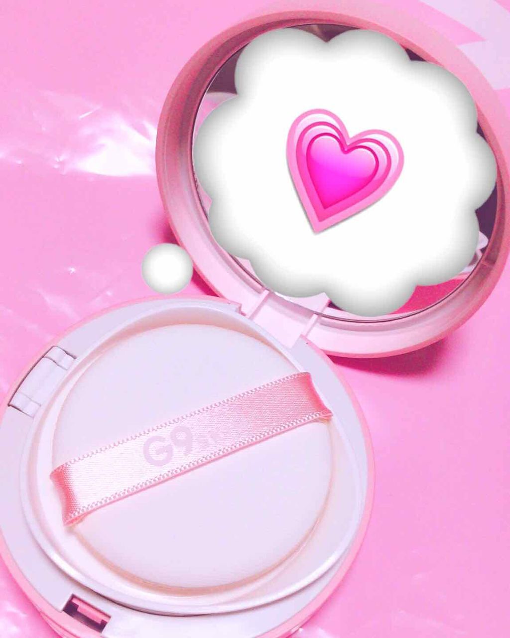 WHITE CREAMY CUSHION(ウユファンデ)/G9SKIN/化粧下地を使ったクチコミ(2枚目)