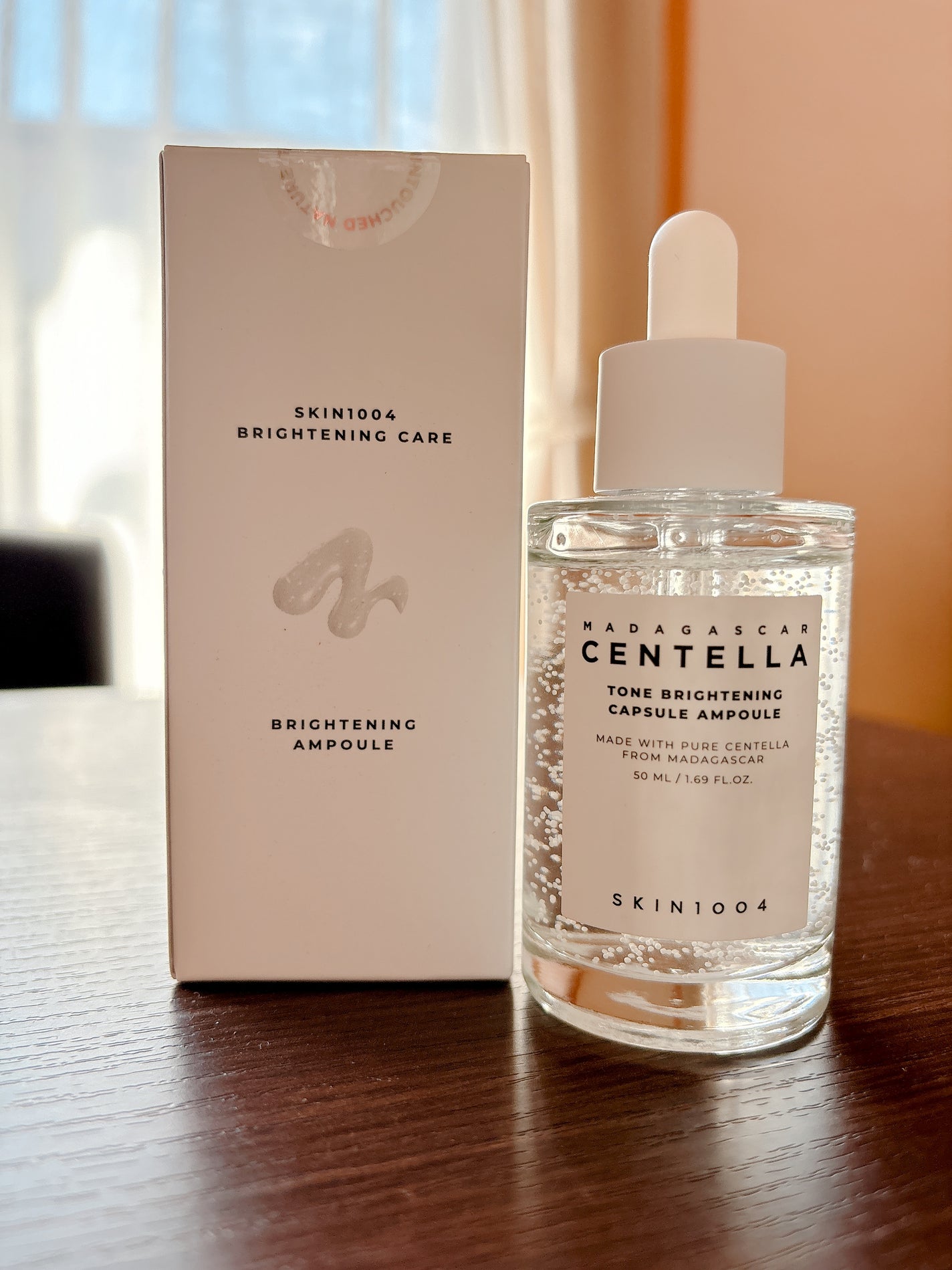 トーンブライトニング カプセルアンプル/SKIN1004/美容液を使ったクチコミ(2枚目)