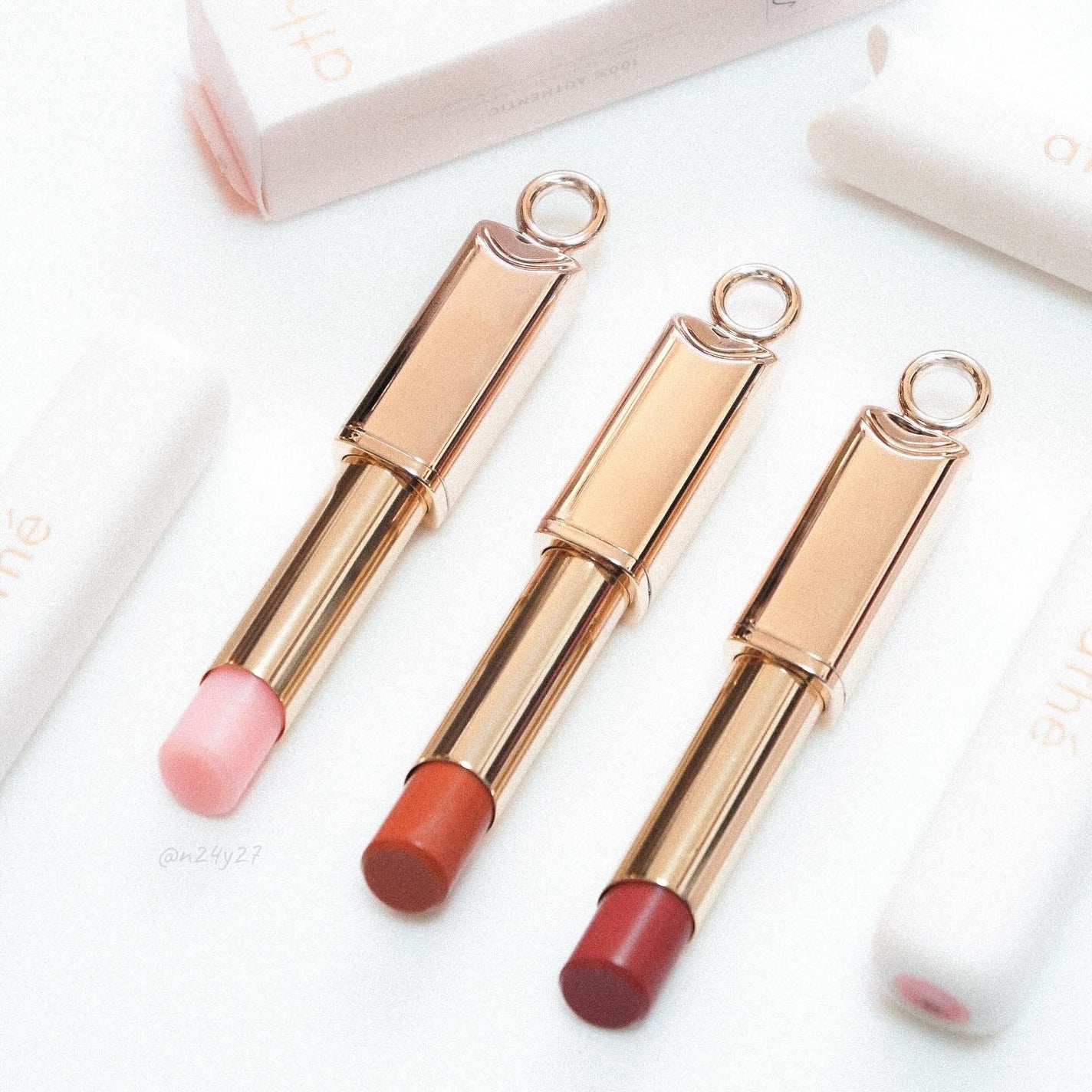 オーセンティック リップ バーム/athé/口紅を使ったクチコミ(3枚目)