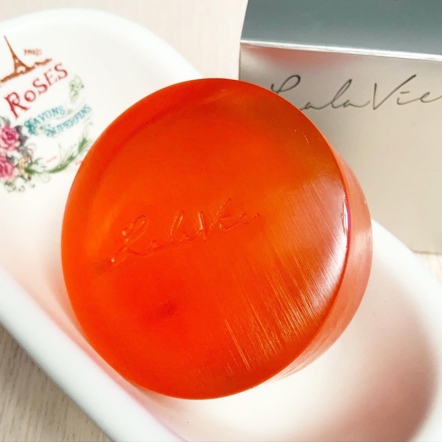 オイルインソープ/Lala Vie/洗顔石鹸を使ったクチコミ(2枚目)