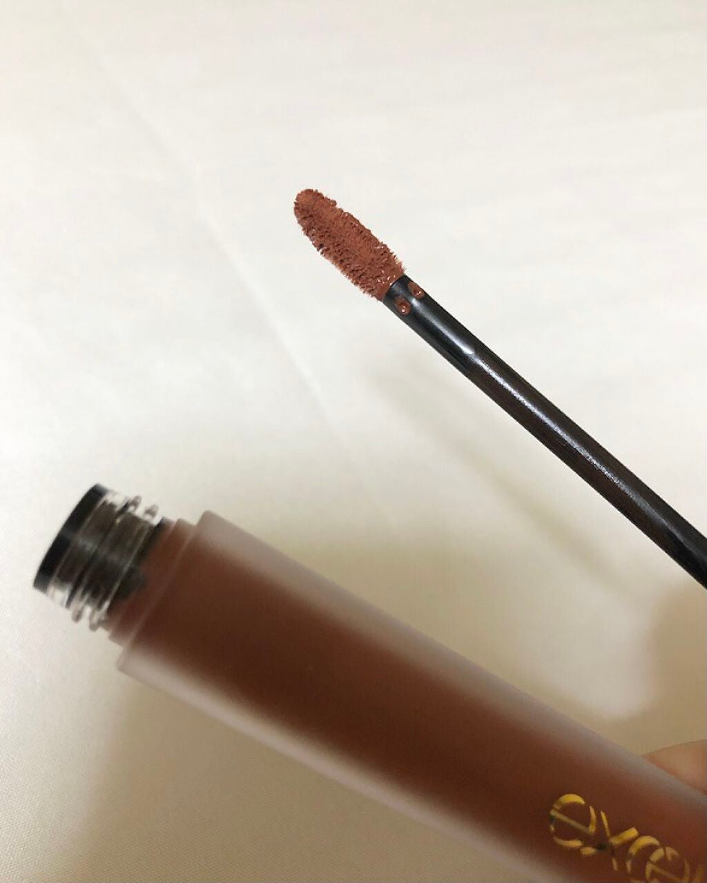 リップベルベティスト/excel/口紅を使ったクチコミ(4枚目)