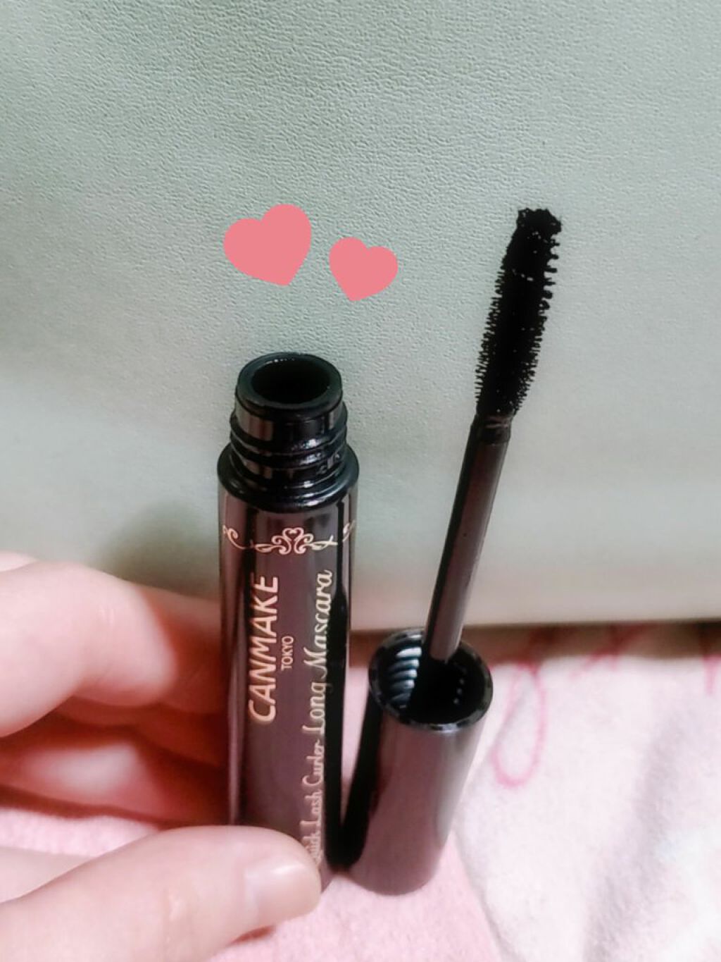 クイックラッシュカーラー ロングマスカラ/キャンメイク/マスカラを使ったクチコミ(1枚目)