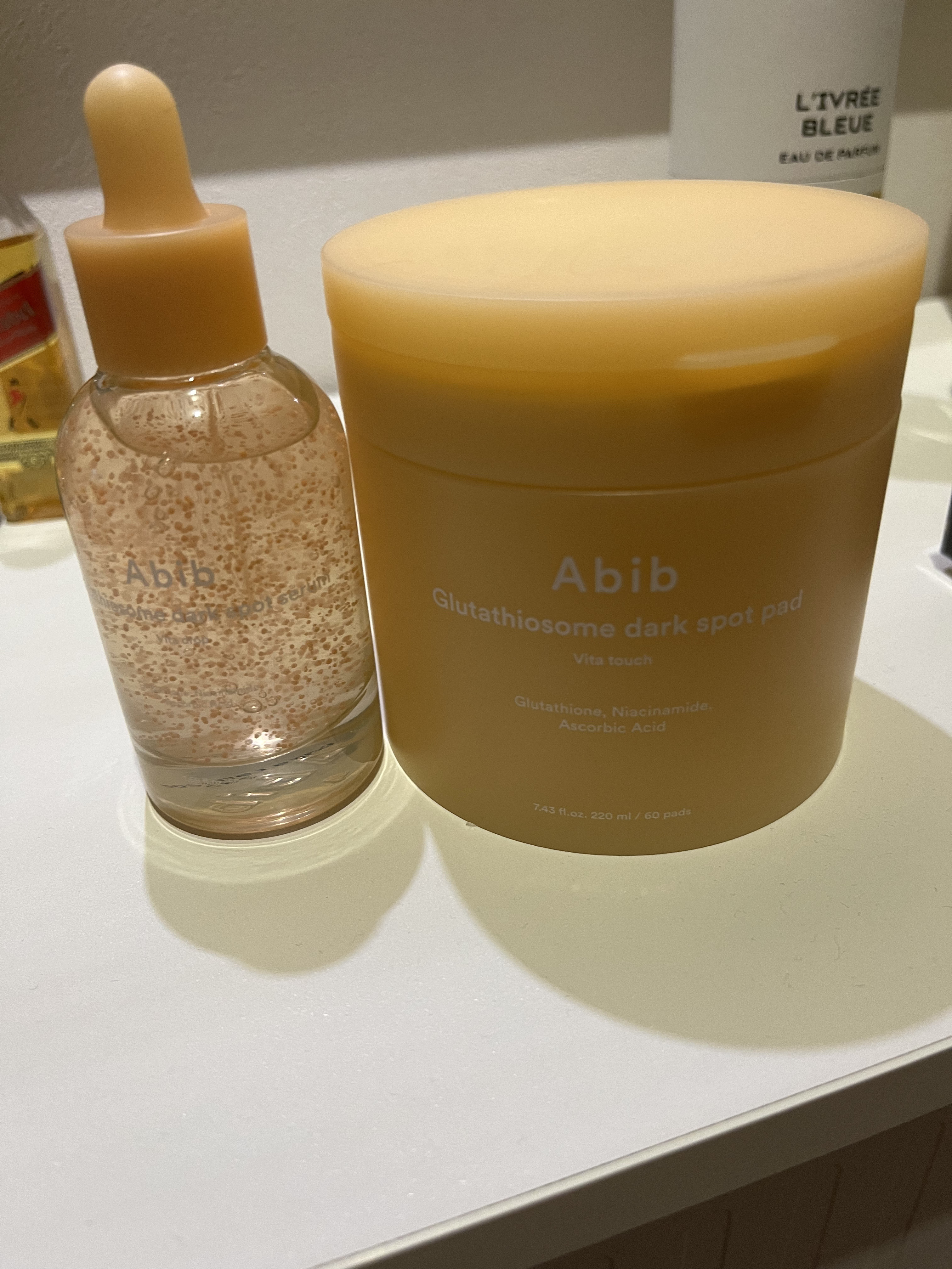 グルタチオンソームダークスポットセラムビタドロップ/Abib /美容液を使ったクチコミ（1枚目）