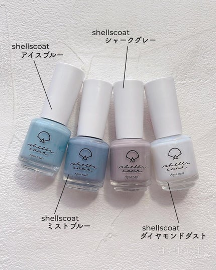 シェルズコート シャークグレー/nail for all/マニキュアの画像