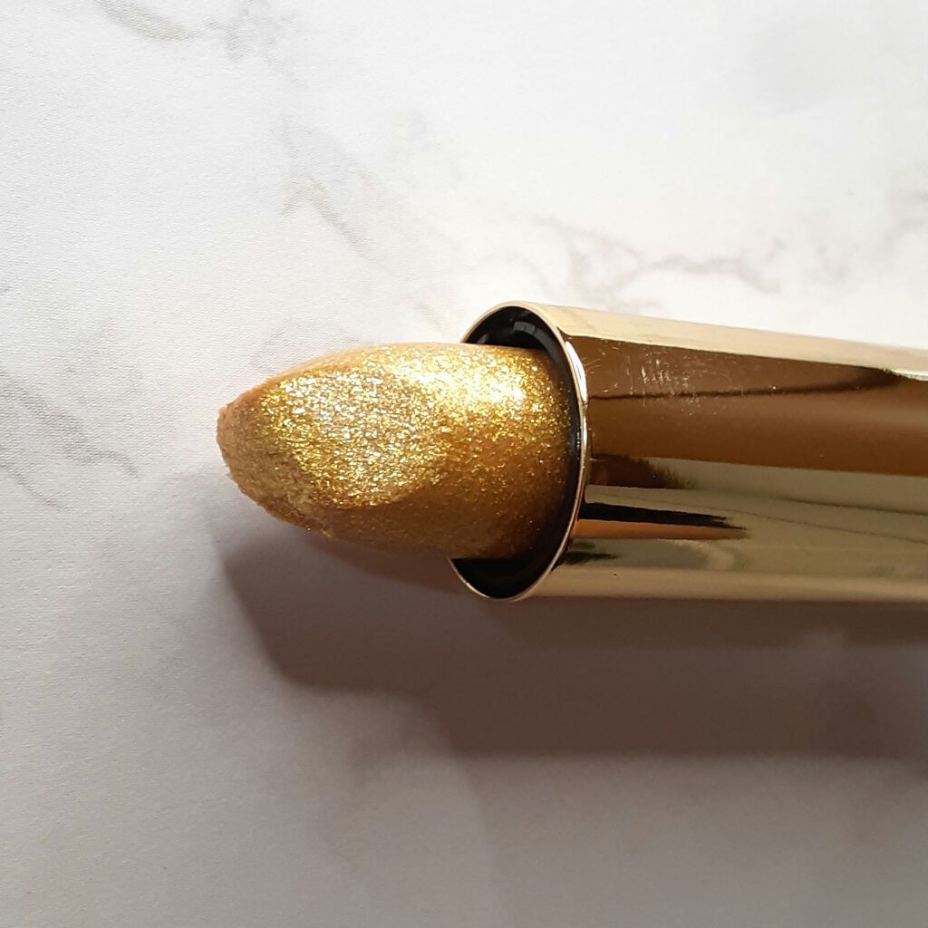 ラブ ラスト ディスコ メタリック リップ トッパー/NYX Professional Makeup/口紅を使ったクチコミ（2枚目）