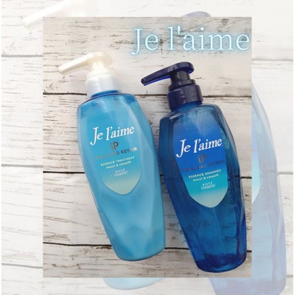 iP タラソリペア 補修美容液 シャンプー/トリートメント (モイスト&スムース)/Je l'aime/市販シャンプーを使ったクチコミ(1枚目)