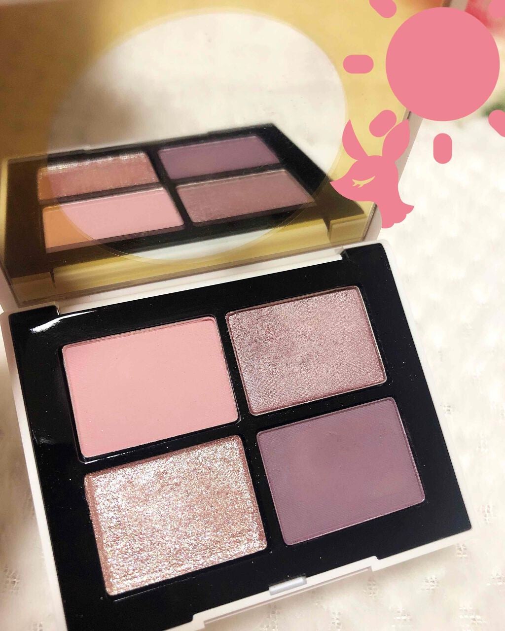 クワッドアイシャドー/NARS/アイシャドウパレットを使ったクチコミ(1枚目)