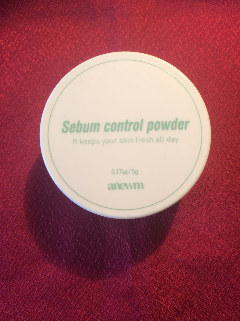 アニューム セバム コントロール パウダー/saat insight/ルースパウダーを使ったクチコミ(1枚目)