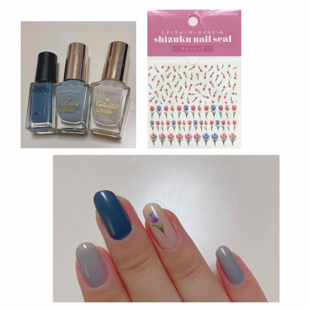 ネイルホリック Dusty pastel color/ネイルホリック/マニキュアを使ったクチコミ（2枚目）