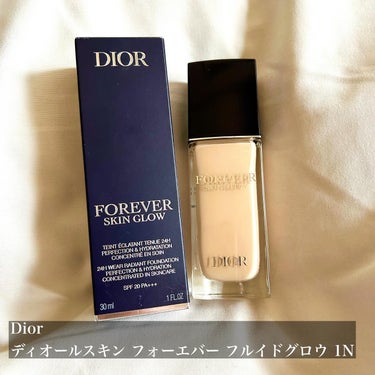 ディオールスキン フォーエヴァー フルイド グロウ/Dior/リキッドファンデーションを使ったクチコミ（2枚目）